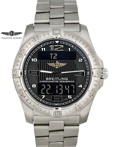 breitling aerospace avantage 42mm model e79362|Breitling e79362.